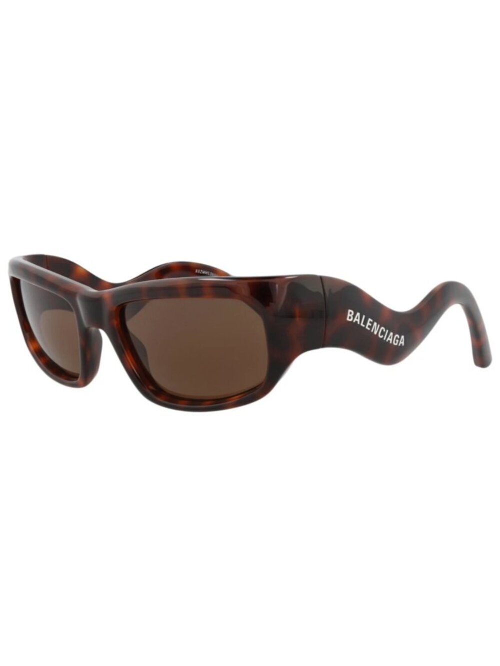 New Balenciaga Women's Sunglasses Square Rectangle Bio Injection Frame Unisex